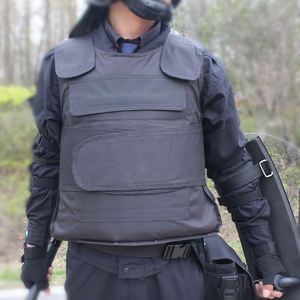 Chaleco Táctico de Seguridad Resistente a Cuchillos, Negro, Tela Oxford de PE, Duradero, Anti-Cortes, Anti-Puñaladas, para Supervivencia al Aire Libre - Product Image 2