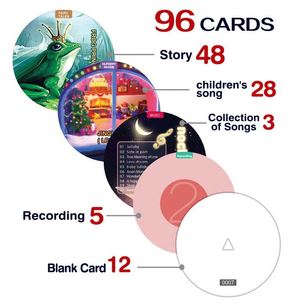 Zhorya - Reproductor de Música Educativo para Niños, Juguetes Electrónicos, Tarjetas de Aprendizaje Personalizadas, Máquina de Aprendizaje Interactiva - Product Image 3