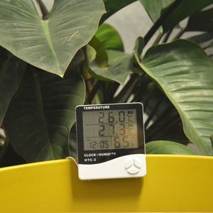 Elektronik LCD termometre higrometre HTC-2 kapalı açık dijital termometre higrometre - Product Image 2