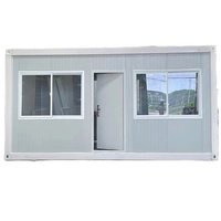 Portable Modulaire Vie Petite Maison Mobile Préfabriqué Maison Conteneur Détachable Dortoir De Haute Qualité Avec Salle De Bains Et Toilettes