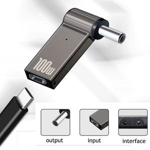 Adaptador de Corriente USB-C Tipo C de Carga Rápida de 100 W, Convertidor de Cargador para Computadora Portátil HP <span class=keywords><strong>Dell</strong></span> Think Notebook - Product Image 2
