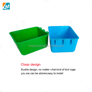 Bebedero para aves de corral YZB LMB12, comedero para pollos, palomas, taza de alimentación para beber, tolva de semillas de plástico para pájaros - Product Image 5