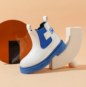 Botas para Niños con Cierre, Botas de Tobillo a la Moda para Niñas, Estilo Británico, Nueva Llegada - Product Image 4