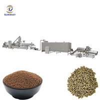 Machine extrudeuse de granulés d'aliments pour poissons Tilapia, machines automatiques de fabrication d'aliments pour poissons, machine à granulés d'aliments pour animaux