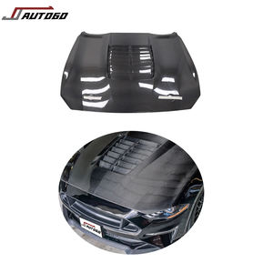 Capot de capot en Fiber de carbone MBJ OEM Offre Spéciale d'usine pour Ford <span class=keywords><strong>Mustang</strong></span> 2.3T 5.0L GT500 Shelby Super Snake GT350 <span class=keywords><strong>GT</strong></span> - Product Image 1