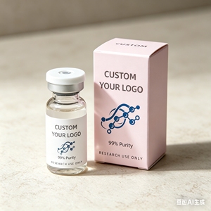 Cajas de Embalaje Personalizadas al por Mayor y Etiquetas Resistentes a la Decoloración para Frascos Pequeños de 2ml, 3ml y 10ml de Aceite y Péptidos - Product Image 1
