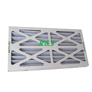 G3 G4 G5 Paper Frame Air Conditioner Filter Dust Screen Pleated Cotton Industrial Type Pre Air Filter