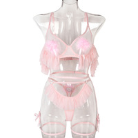 Combinaisons de lingerie les plus sexy d'Australie, lingerie exotique en fourrure rose personnalisée pour femme, style 'Beautiful Dreams' de Pologne
