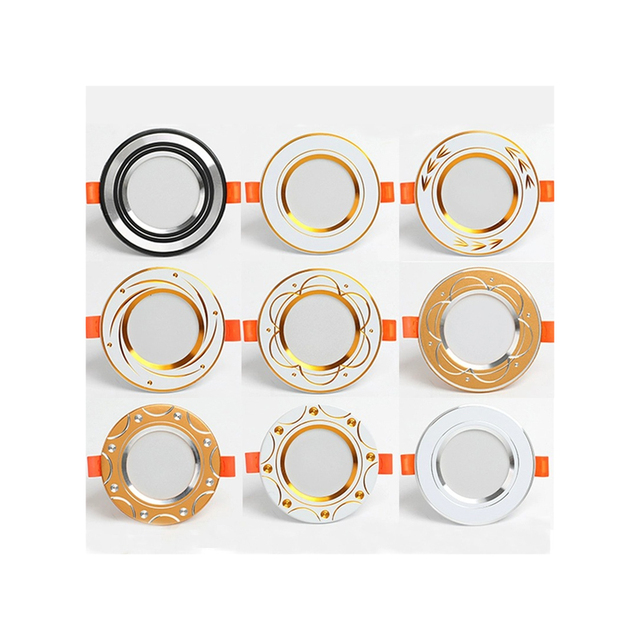 Adjustable Ceiling Trimless Recessed Cown Light Anti Glare LED COB Downlight