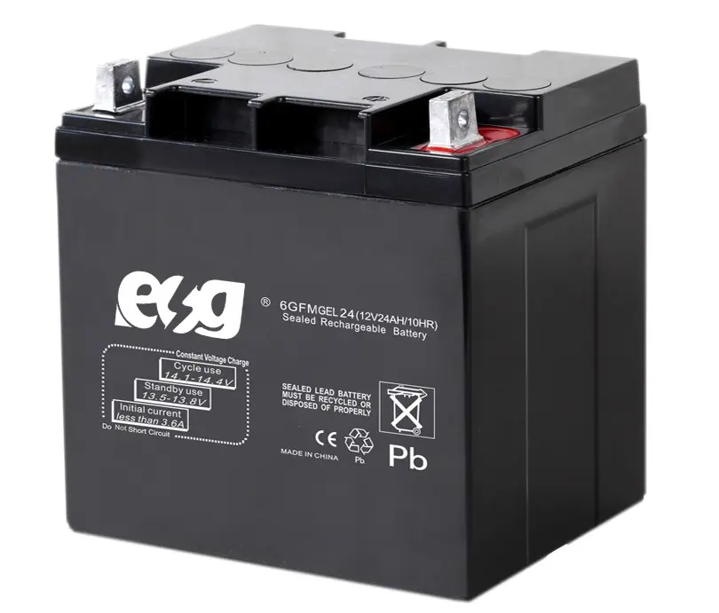 ESG AGM UPS VRLA Baterai 12V 24Ah 100Ah 150Ah 200AH Penyimpanan Energi Baterai Asam Timbal Surya