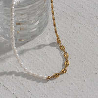 Collar de plata de ley 925 chapado en oro de 18k para mujer