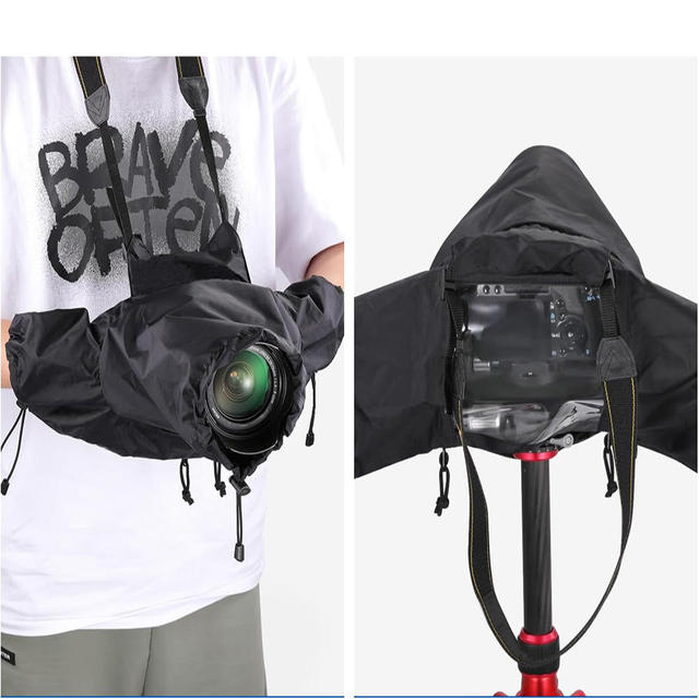 Factory Direct Sale DSLR Rain Cover Protective Outdoor Camera Cover Camera Raincoat