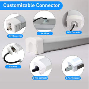 Manufacturer supplies IP65 IK10 Waterproof 600mm/1200mm/1500mm 15/20/25W suspended LED <b>lights</b> for <b>workshops</b> and subways - Product Image 5