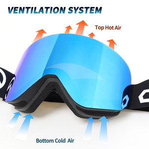 Gafas de esquí fotocromáticas ópticas Yijia, fabricante de gafas de nieve antivaho, gafas de esquí UV400 para adultos, gafas magnéticas para Snowboard - Product Image 3