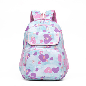 Fashion Casual <b>Large</b> Capacity Nylon <b>School</b> <b>Backpack</b> Physiological Curve Back Characters Zipper Closure Durable Unisex Junior - Product Image 5