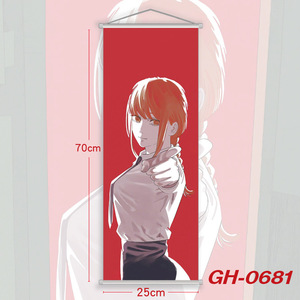 70*25CM <span class=keywords><strong>Manga</strong></span> pared arte Banner dibujos animados bandera colgante imágenes <span class=keywords><strong>Denji</strong></span> Power Makima Anime póster pared desplazamiento - Product Image 4