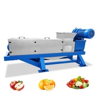 Nieuwe motorpersmachine met hoge stijfheid voor het extraheren van wortelsap, citruspers, fruit- en groenteverwerking, variabele schroefdiameter
