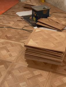 ריצוף פנימי מודרני ויציב לבית, ריצוף מהונדס לסלון, דרגת משטח AB, ריצוף עץ קשה - Product Image 3