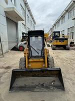 Minicargadora de Ruedas Caterpillar CAT246d Original de Japón, Usada en Excelentes Condiciones, 3 Toneladas, Motor de 55kw, Bomba, Rodamiento