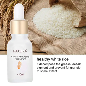 Meilleure vente Sérum de riz <span class=keywords><strong>blanc</strong></span> à l'extrait hydratant et blanchissant pour le visage Sérum de riz naturel biologique à marque privée - Product Image 4