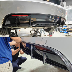 Piezas de Automóviles Personalizadas al por Mayor, Kit de Carrocería de Fibra de Carbono para Automóviles, Parachoques, Alerón Trasero para <span class=keywords><strong>Tesla</strong></span> Model 3 Highland - Product Image 5