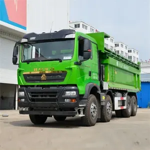 뜨거운 재고 사용 중국 국립 대형 트럭 새로운 0 km HOWO TX 대형 트럭 350 마력 8X4 6X4 4X2 375 마력 덤프 트럭