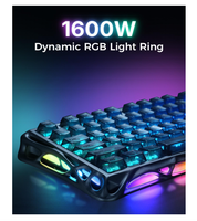 GravaStar Mercury V75 HE 75% Wired Hall Effect Magnetic Gaming Keyboard 8K Hz 0.005mm Rapid Trigger RGB Hot Swappable for Gaming