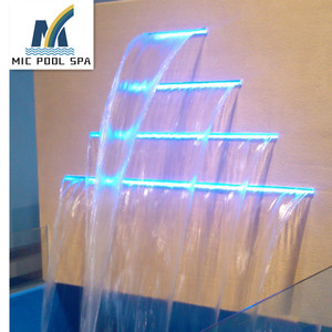 Jet de spa en cascade en acier inoxydable 304 et 316 <span class=keywords><strong>pour</strong></span> piscines, <span class=keywords><strong>fontaine</strong></span> à cascade et accessoire de baignoire à glace - Product Image 2