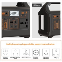 Centrale électrique mobile extérieure personnalisée Eg015Li Lithium-ion 200W avec écran LED, recharge photovoltaïque, pour coupures de courant et urgences 220V/110V