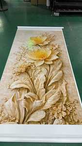 GM UV Best Selling <strong>Wall</strong> Panel High Glossy 5D Decor PVC <strong>Plates</strong> Faux <strong>Wall</strong> Board <strong>for</strong> Home Decoration Marble Sheet - Product Image 5