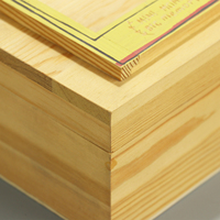 Boîtes décoratives pour la décoration de la maison, grande boîte de rangement en bois, boîte à souvenirs en bois