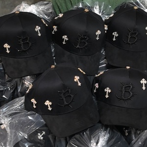 Nuevas Gorras G5 El Barbas Hats B Chrome, envío rápido, gorra de béisbol de gamuza con bordado 3D, ajustable, unisex, 31 gorras - Product Image 2