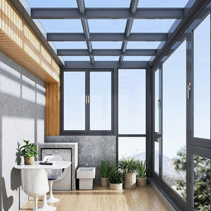 Nhà máy nhôm sunroom thiết kế hiện đại solarium kèm theo hiên nhà kính cho bốn mùa cho mùa đông Vườn Mùa Hè nhà - Product Image 5