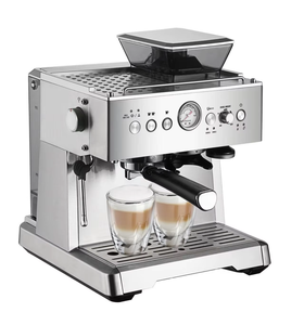 Machine à café 2 en 1 PANCERKA pour la maison, cafetière à piston, machine à cappuccino, latte, expresso - Product Image 3