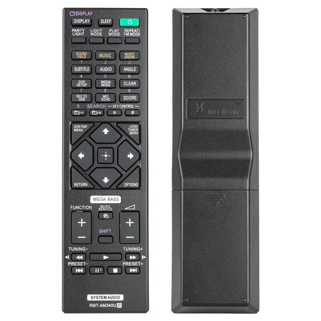 RMT-AM340U RMTAM340U For Sony Remote Control, For Sony Home Audio System 149334111 MHC-V90DW SA-V90DW MHCV90DW SAV90DW MHC-V02