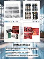 Kit de crochets photo pour la maison, supports muraux DIY pour cadres, crochets de suspension, clous en fer, ensemble d'outils de quincaillerie
