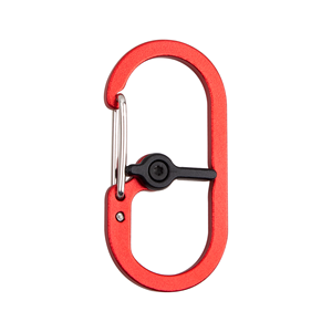 50MM Voyage En Acier Inoxydable Personnalisé s Forme Promotionnel Porte-clés Crochets À Lien Rapide Mousquetons De Verrouillage pour Le Camping - Product Image 3