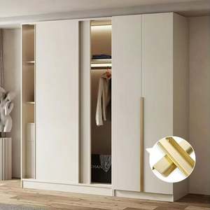 Armoire YALIG, meubles de chambre à coucher, design moderne, armoire coulissante de chambre à coucher blanche sur mesure professionnelle - Product Image 4