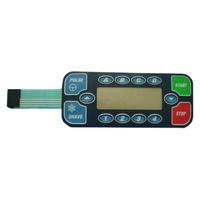 Anti-interference Locomotive Membrane Control Panel High Temperature Resistant Silicone Keypad Manufacturer Lipolytic Solution