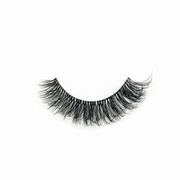 AMC-Faux Cils Naturels en Vison 3d, Bande Transparente Sans Cruauté, Faux Cils Synthétiques Fluffy avec Boîte, Vente en Gros