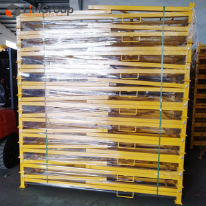 Estante Apilable Desmontable para Neumáticos PCR de Acero Suave Q235 con Tubo Cuadrado Metálico, Ideal para Almacenamiento en Almacenes - Product Image 6