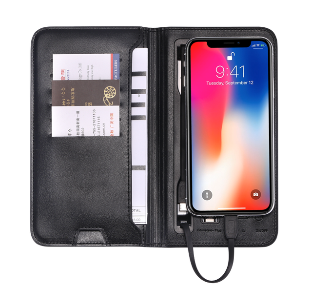 Popular Portable Wallet Charger Wireless Power Bank Wallet