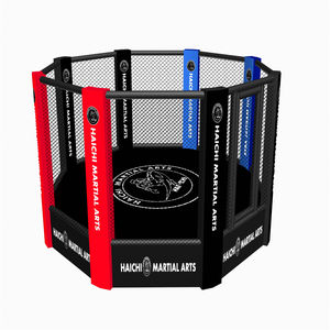 <span class=keywords><strong>Cage</strong></span> de boxe UFC professionnelle pleine grandeur, <span class=keywords><strong>cage</strong></span> de boxe de compétition, design octogonal surélevé, <span class=keywords><strong>cage</strong></span> de <span class=keywords><strong>MMA</strong></span> <span class=keywords><strong>gonflable</strong></span> pour <span class=keywords><strong>MMA</strong></span> et boxe - Product Image 1