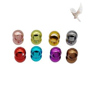 <span class=keywords><strong>OEM</strong></span> Aluminium RFID Eco-vriendelijke Duivenring Niet-verblekende Vogelring 8mm Voorraad ID YZ Merk Vogelvoetring Blank - Product Image 4