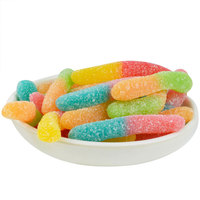Fabrieksdirect Multi-vormige Fruit Gummy Candy Worm Belt Bear OEM Private Label Custom Logo Custom Verpakking Bulk Exporteur