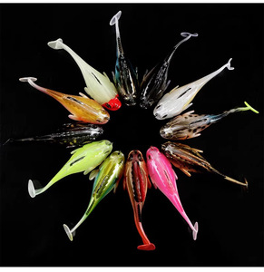 Señuelos de pesca baratos de nuevo diseño, Señuelos de Pesca de agua dulce, cebo de natación de plástico blando, Señuelos de Pesca - Product Image 2