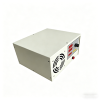 Redresseur de galvanoplastie haute fréquence 12V 50-100A, alimentation CC réglable avec contrôle par minuterie, faible ondulation, refroidissement par air forcé
