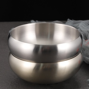 Koreaanse Baby Vergulde Roestvrijstalen Soep Kimchi Kom Verdikte 304 Rijstkom Kimchi Kom - Product Image 4