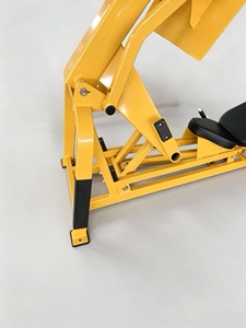 Vente directe usine – Rack à squats métallique robuste et presse à jambes inversée pour quadriceps et fessiers – Usage commercial durable - Product Image 4