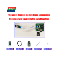 DWIN Modul LCD 7 Inci Lebih Murah 800*480 RS232/TTL Layar UART Pintar Komersial Panel Sentuh Kapasitif Layar HMI
